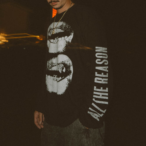 All The Reason: Grillz Long Sleeve Tee (Black)